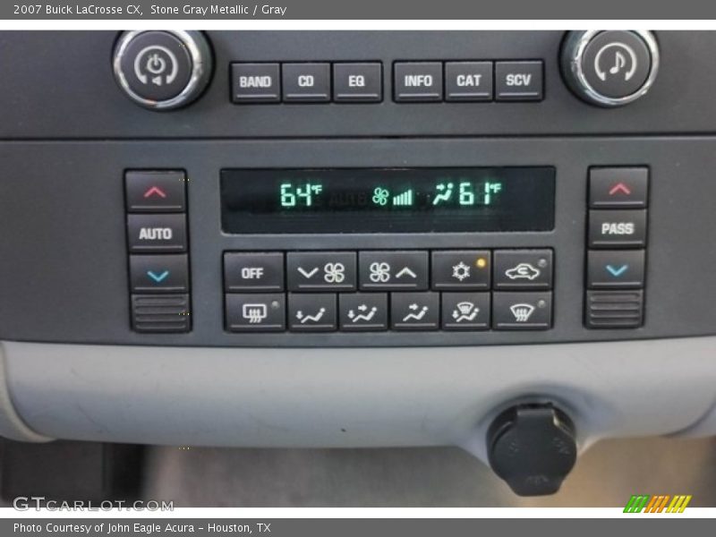 Stone Gray Metallic / Gray 2007 Buick LaCrosse CX
