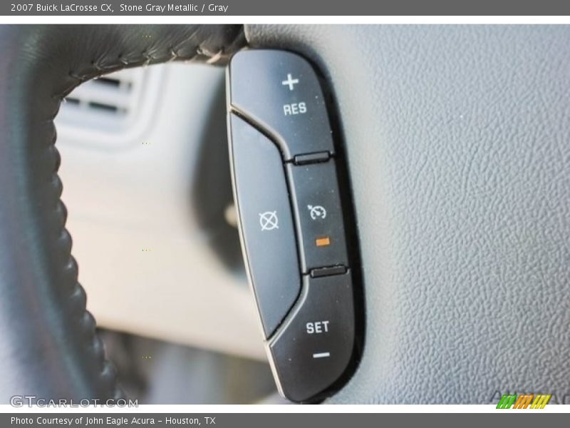 Stone Gray Metallic / Gray 2007 Buick LaCrosse CX