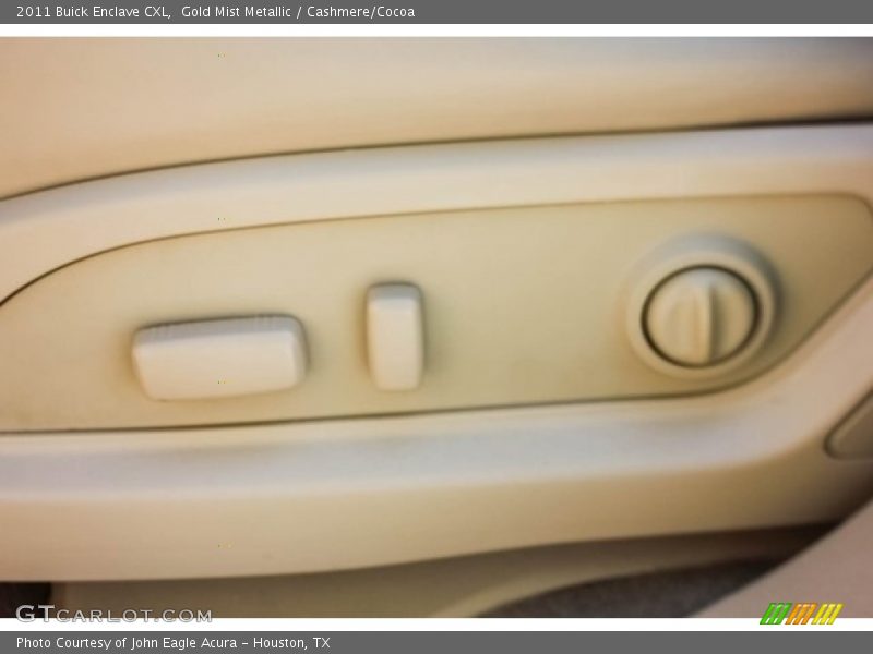 Gold Mist Metallic / Cashmere/Cocoa 2011 Buick Enclave CXL