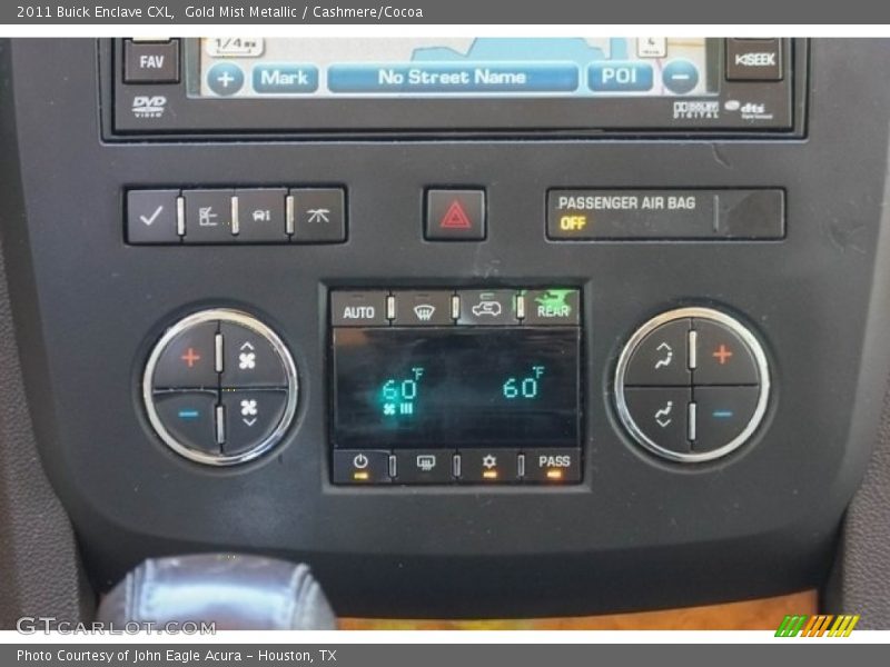 Gold Mist Metallic / Cashmere/Cocoa 2011 Buick Enclave CXL