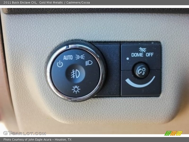 Gold Mist Metallic / Cashmere/Cocoa 2011 Buick Enclave CXL