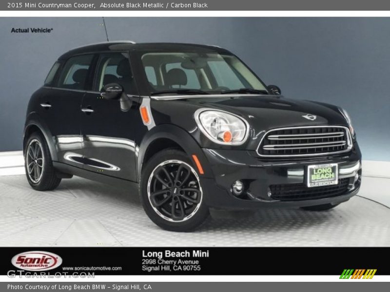 Absolute Black Metallic / Carbon Black 2015 Mini Countryman Cooper
