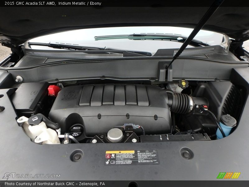 Iridium Metallic / Ebony 2015 GMC Acadia SLT AWD