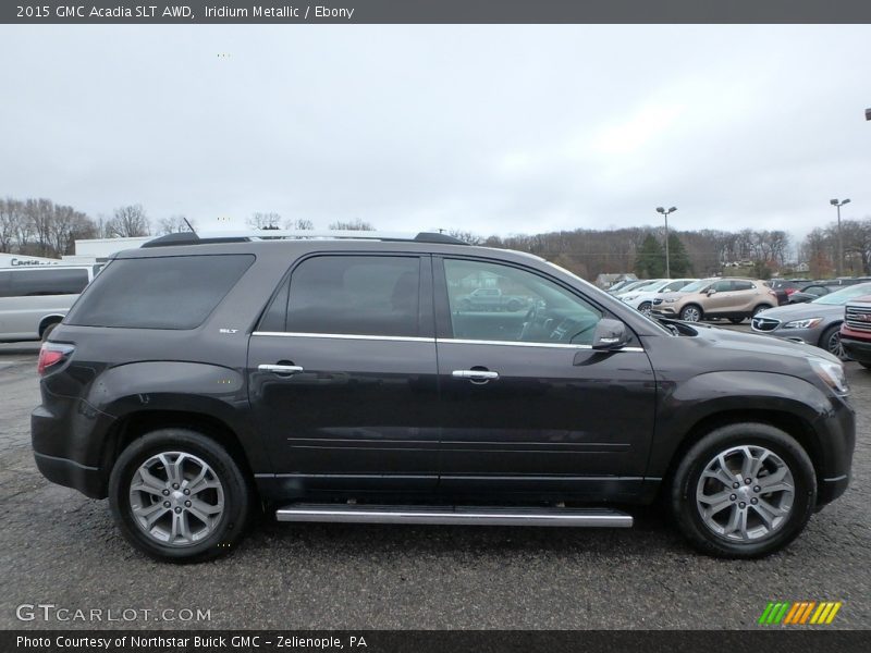 Iridium Metallic / Ebony 2015 GMC Acadia SLT AWD