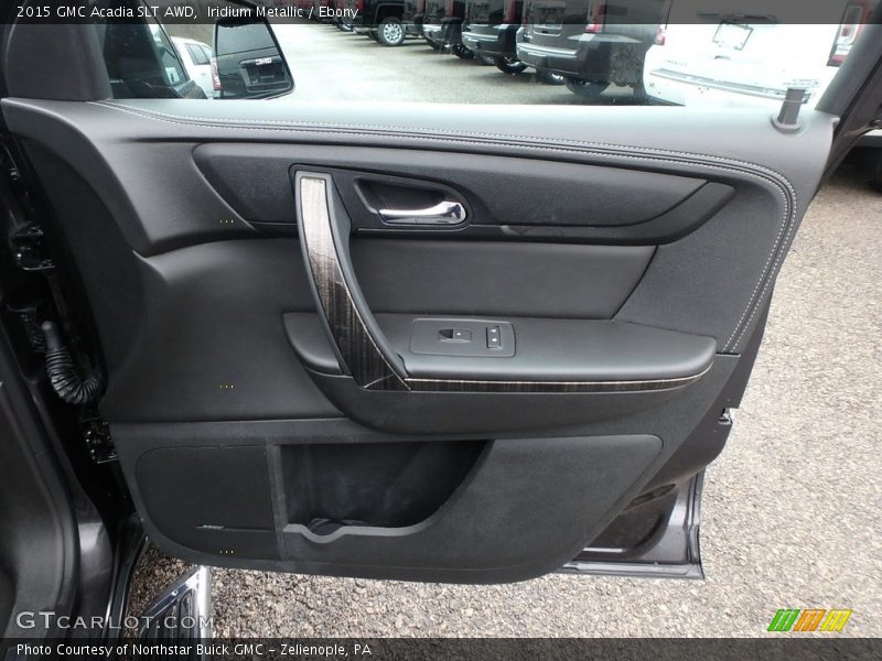 Iridium Metallic / Ebony 2015 GMC Acadia SLT AWD