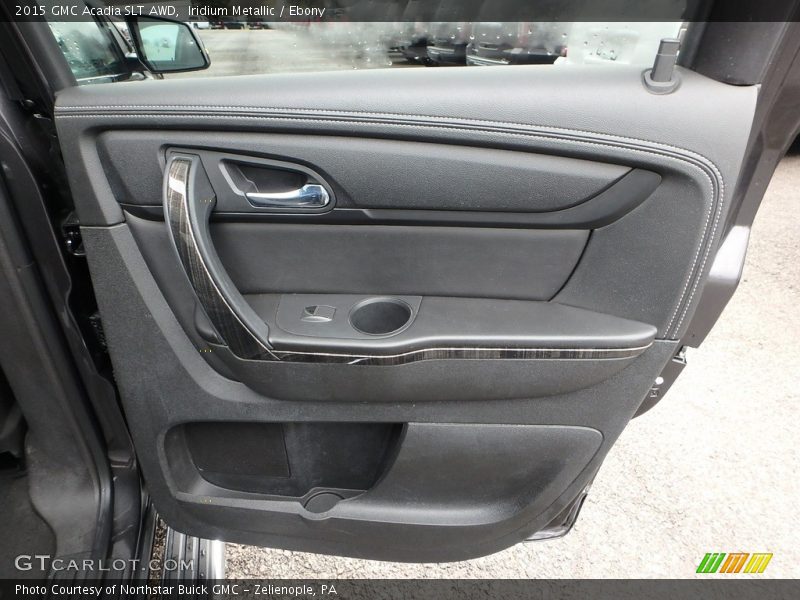 Iridium Metallic / Ebony 2015 GMC Acadia SLT AWD