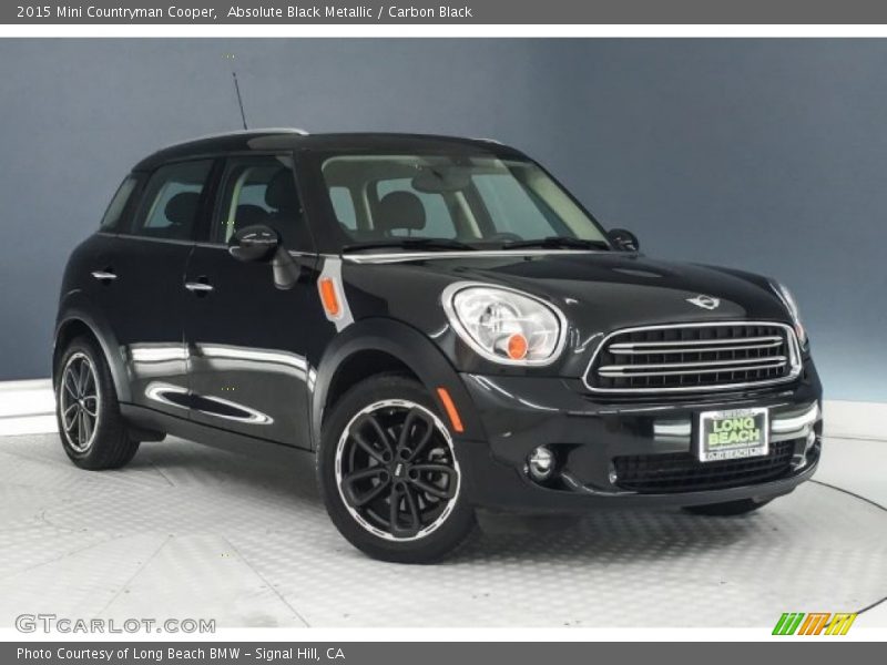 Absolute Black Metallic / Carbon Black 2015 Mini Countryman Cooper