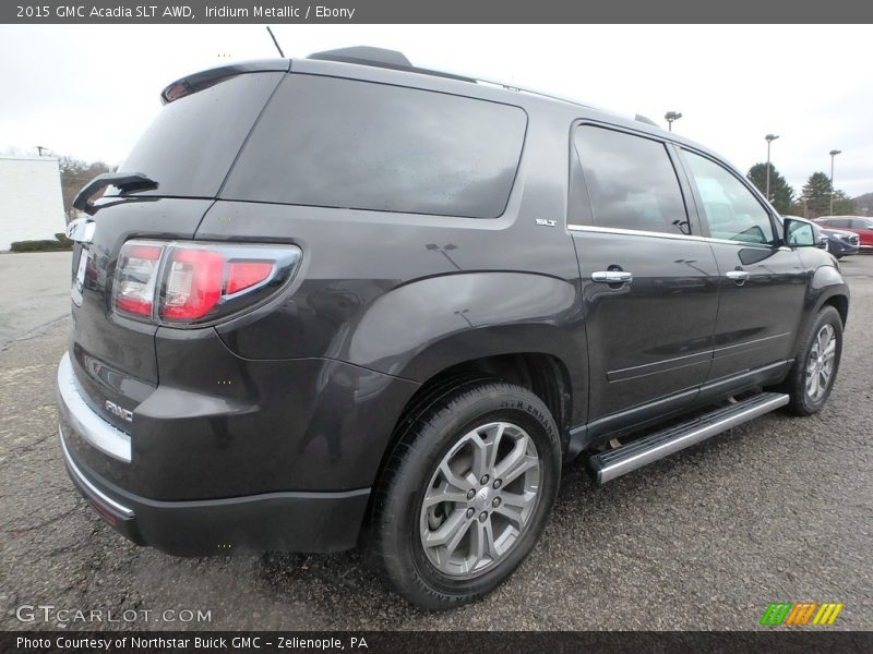 Iridium Metallic / Ebony 2015 GMC Acadia SLT AWD