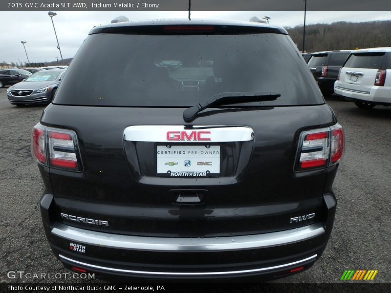 Iridium Metallic / Ebony 2015 GMC Acadia SLT AWD