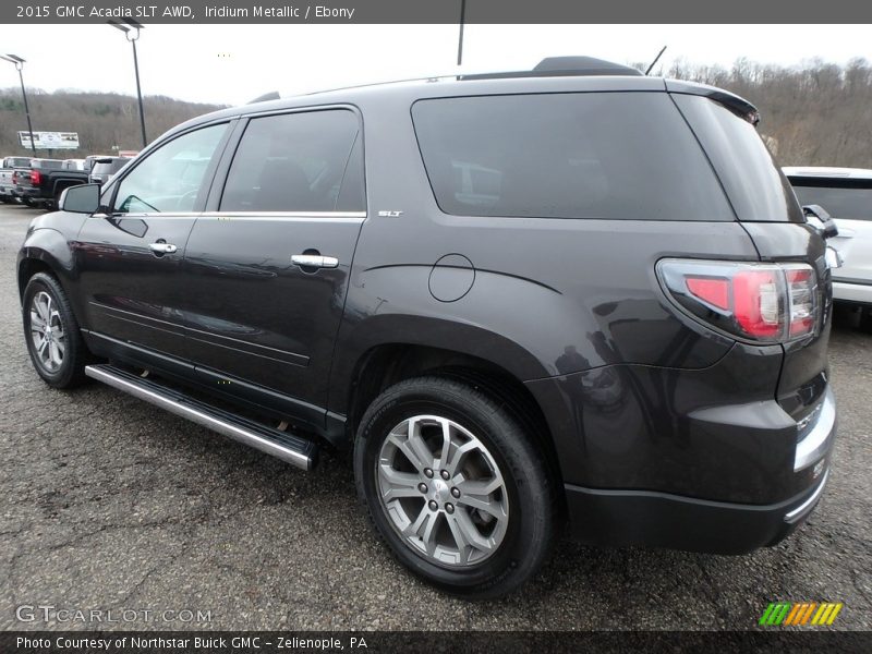 Iridium Metallic / Ebony 2015 GMC Acadia SLT AWD