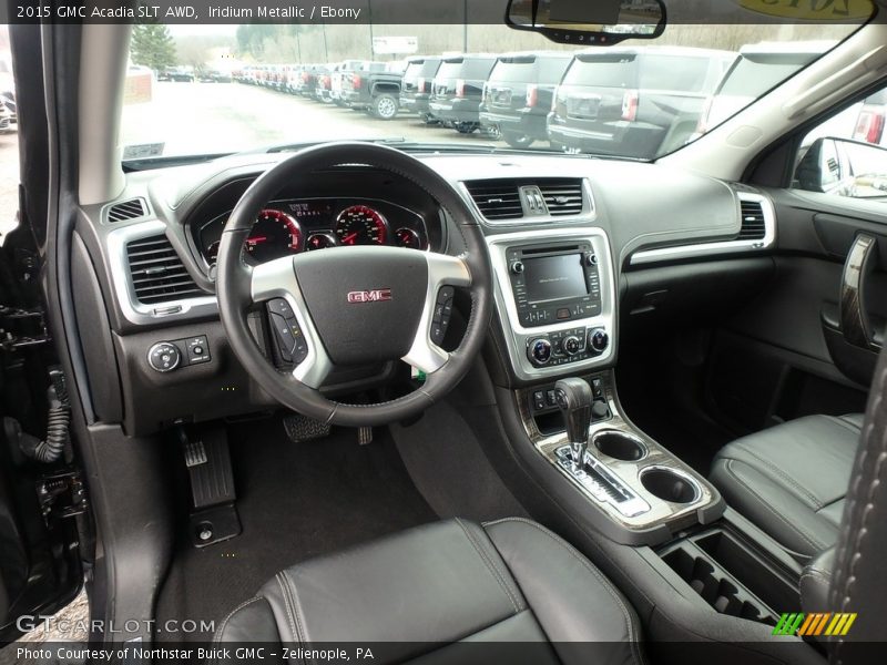 Iridium Metallic / Ebony 2015 GMC Acadia SLT AWD
