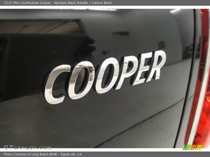 Absolute Black Metallic / Carbon Black 2015 Mini Countryman Cooper
