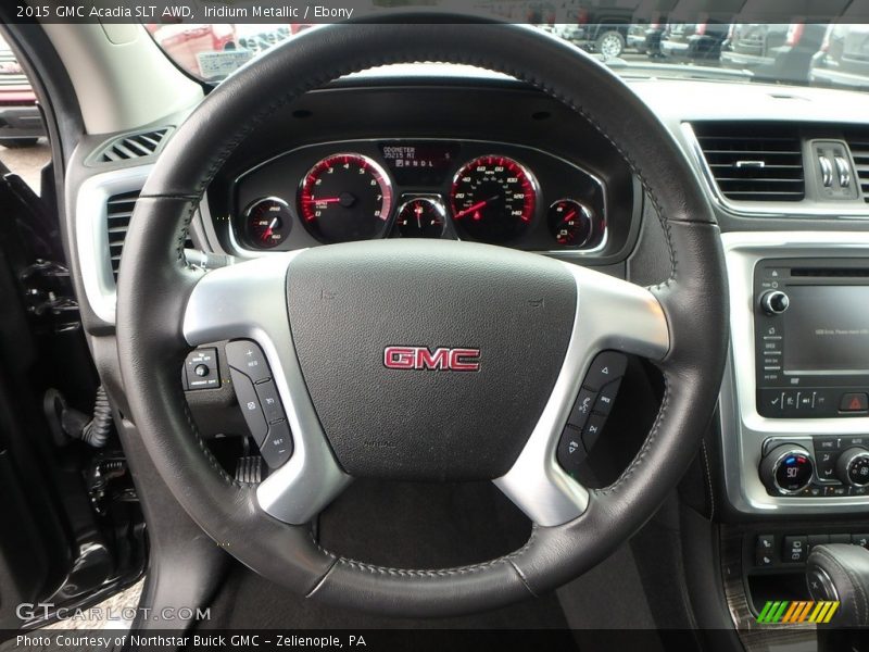 Iridium Metallic / Ebony 2015 GMC Acadia SLT AWD