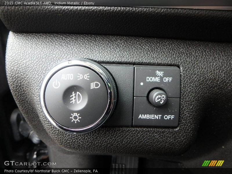 Iridium Metallic / Ebony 2015 GMC Acadia SLT AWD