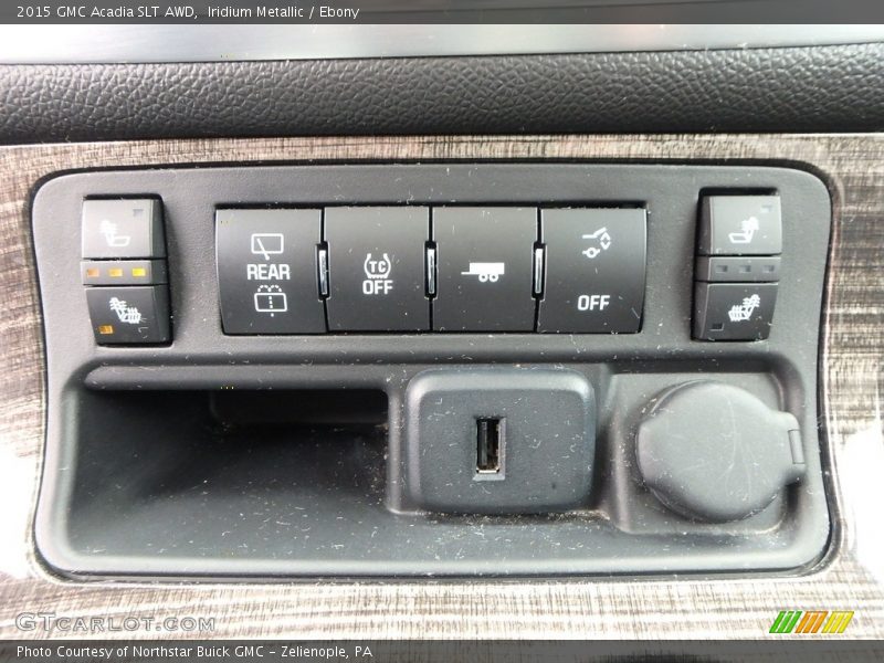 Iridium Metallic / Ebony 2015 GMC Acadia SLT AWD