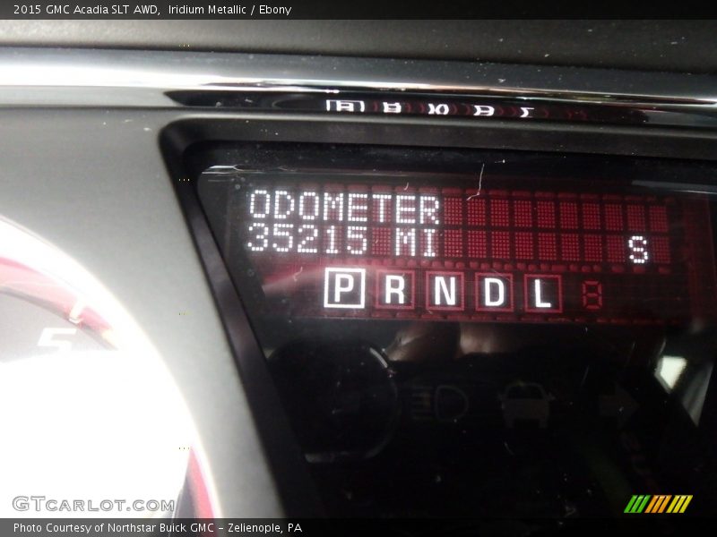 Iridium Metallic / Ebony 2015 GMC Acadia SLT AWD