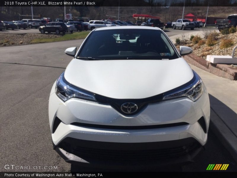 Blizzard White Pearl / Black 2018 Toyota C-HR XLE