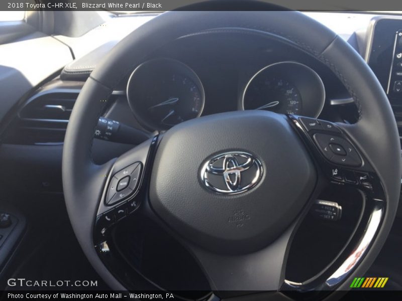 Blizzard White Pearl / Black 2018 Toyota C-HR XLE