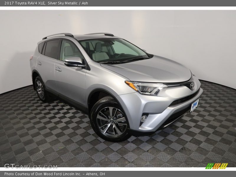 Silver Sky Metallic / Ash 2017 Toyota RAV4 XLE