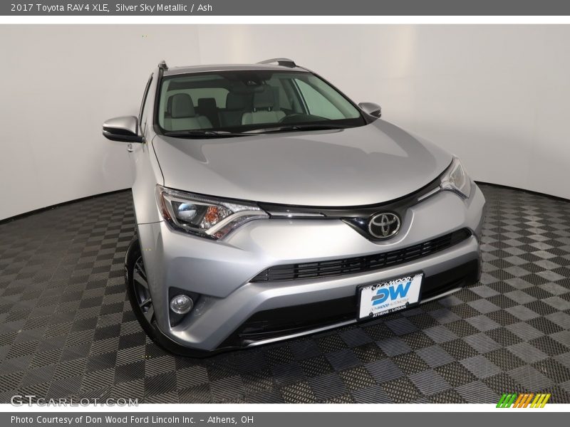 Silver Sky Metallic / Ash 2017 Toyota RAV4 XLE