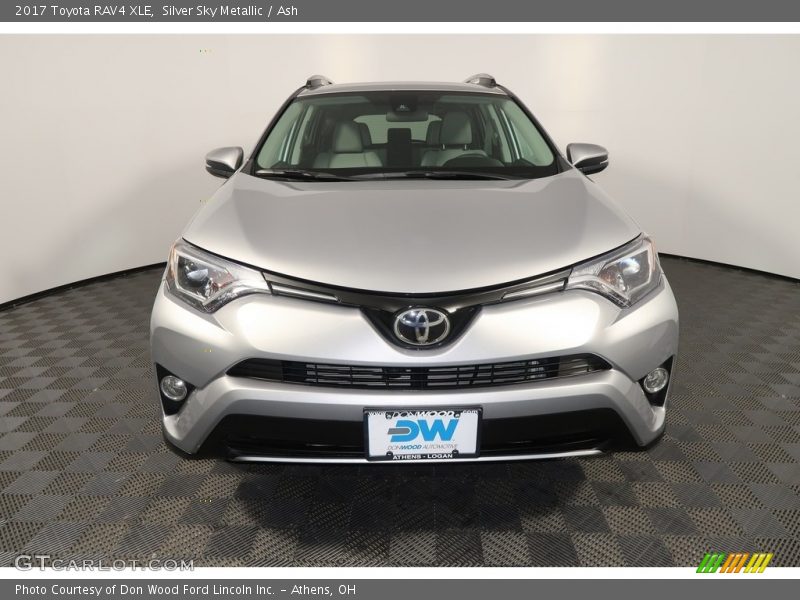 Silver Sky Metallic / Ash 2017 Toyota RAV4 XLE