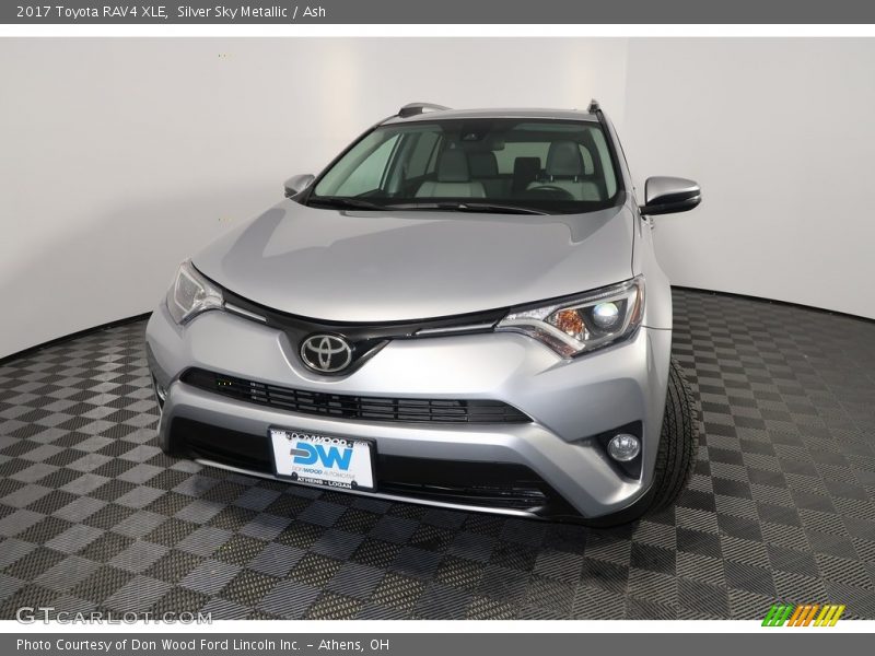 Silver Sky Metallic / Ash 2017 Toyota RAV4 XLE