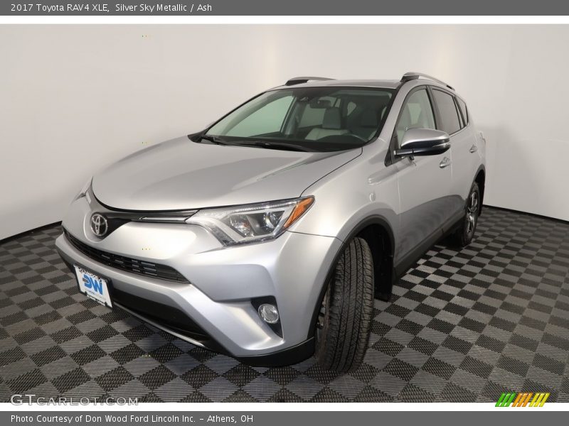 Silver Sky Metallic / Ash 2017 Toyota RAV4 XLE