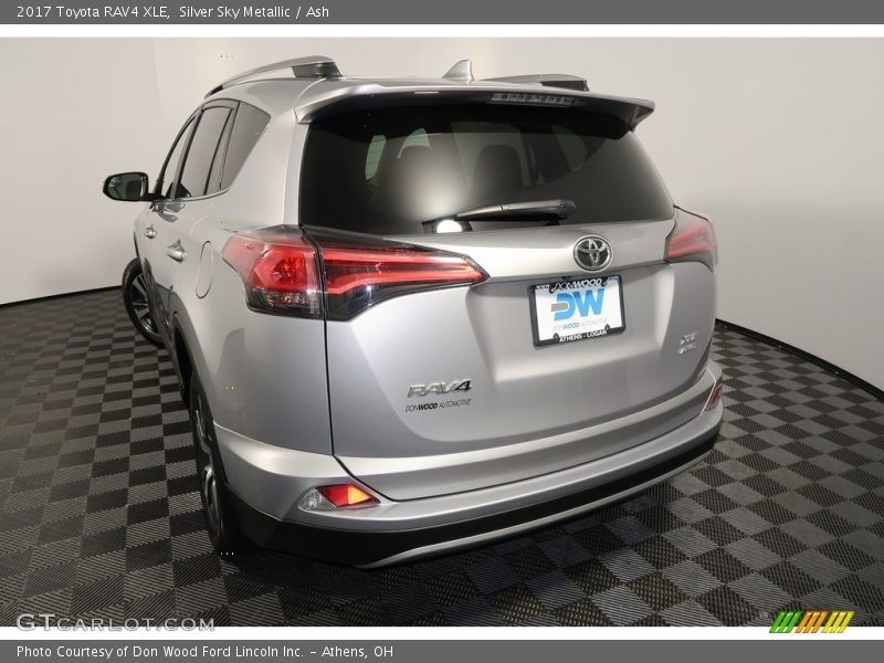 Silver Sky Metallic / Ash 2017 Toyota RAV4 XLE