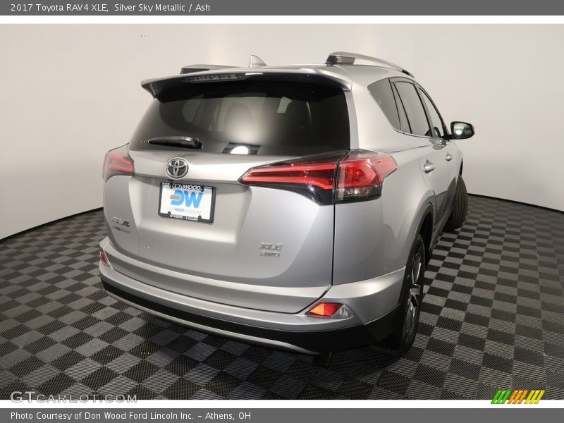 Silver Sky Metallic / Ash 2017 Toyota RAV4 XLE