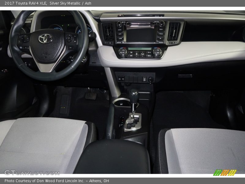 Silver Sky Metallic / Ash 2017 Toyota RAV4 XLE