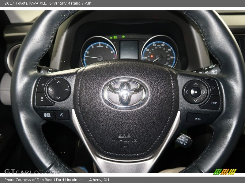 Silver Sky Metallic / Ash 2017 Toyota RAV4 XLE