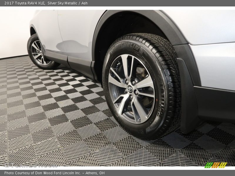 Silver Sky Metallic / Ash 2017 Toyota RAV4 XLE
