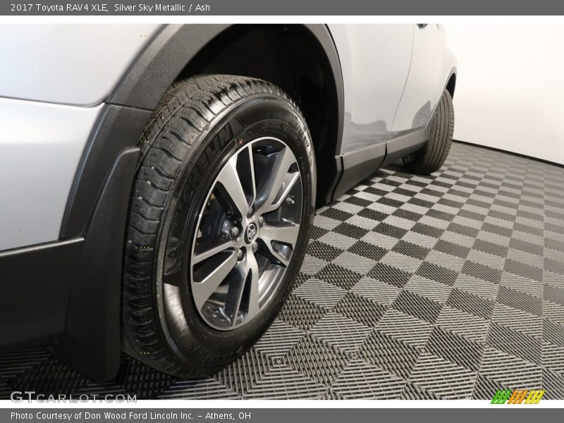 Silver Sky Metallic / Ash 2017 Toyota RAV4 XLE