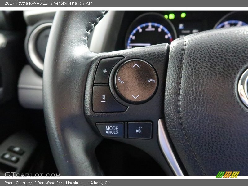 Silver Sky Metallic / Ash 2017 Toyota RAV4 XLE