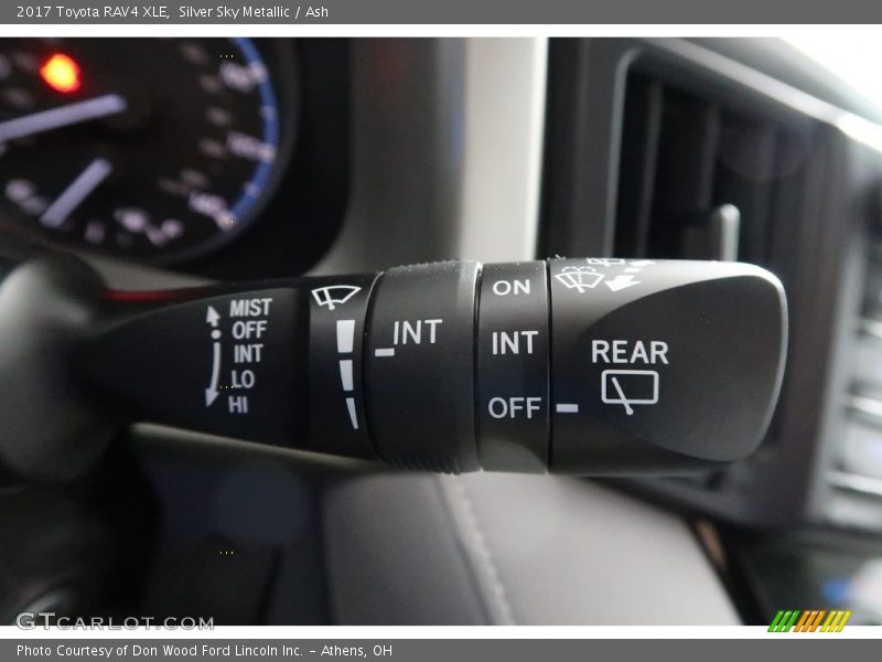 Silver Sky Metallic / Ash 2017 Toyota RAV4 XLE