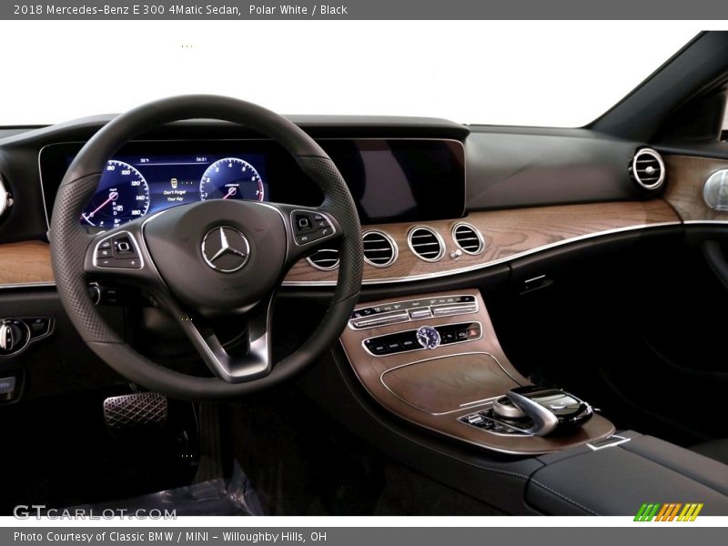 Dashboard of 2018 E 300 4Matic Sedan