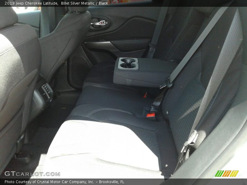 Billet Silver Metallic / Black 2019 Jeep Cherokee Latitude