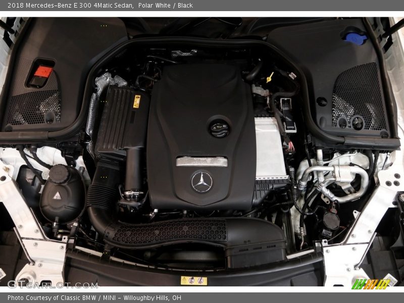  2018 E 300 4Matic Sedan Engine - 2.0 Liter Turbocharged DOHC 16-Valve VVT 4 Cylinder