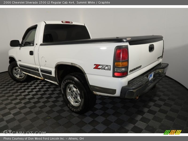 Summit White / Graphite 2000 Chevrolet Silverado 1500 LS Regular Cab 4x4