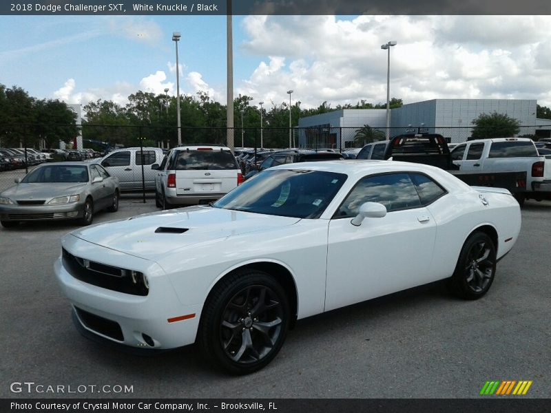 White Knuckle / Black 2018 Dodge Challenger SXT