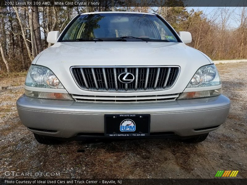 White Gold Crystal / Ivory 2002 Lexus RX 300 AWD