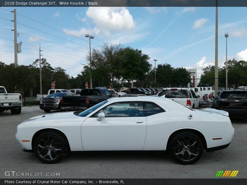 White Knuckle / Black 2018 Dodge Challenger SXT