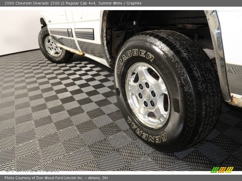 Summit White / Graphite 2000 Chevrolet Silverado 1500 LS Regular Cab 4x4