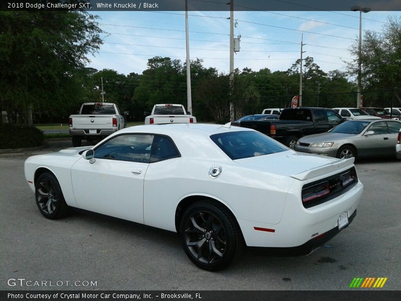 White Knuckle / Black 2018 Dodge Challenger SXT