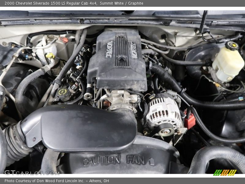 Summit White / Graphite 2000 Chevrolet Silverado 1500 LS Regular Cab 4x4