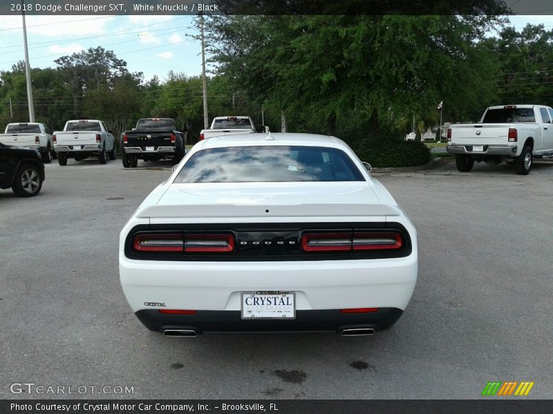 White Knuckle / Black 2018 Dodge Challenger SXT