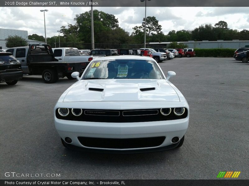 White Knuckle / Black 2018 Dodge Challenger SXT
