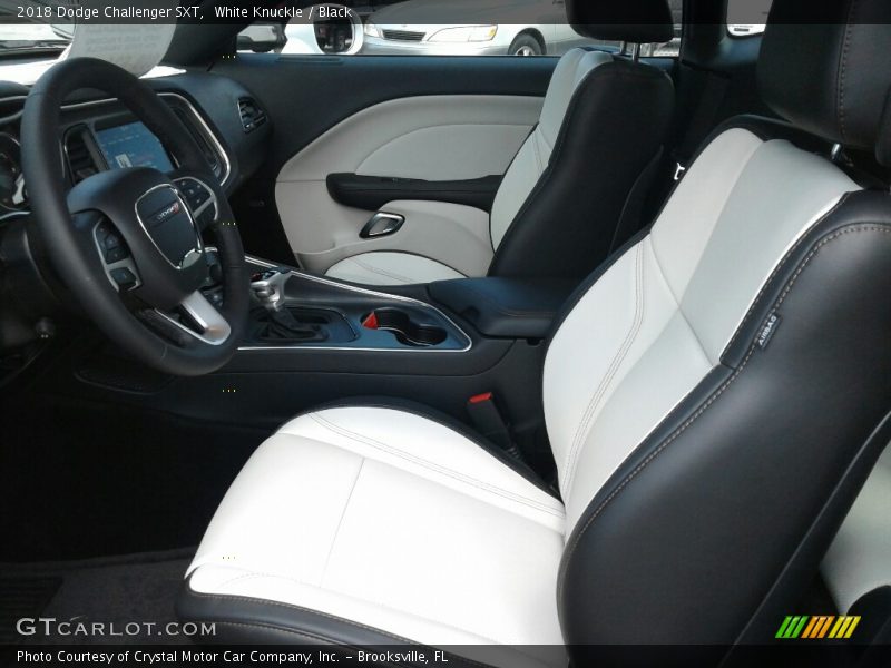 White Knuckle / Black 2018 Dodge Challenger SXT