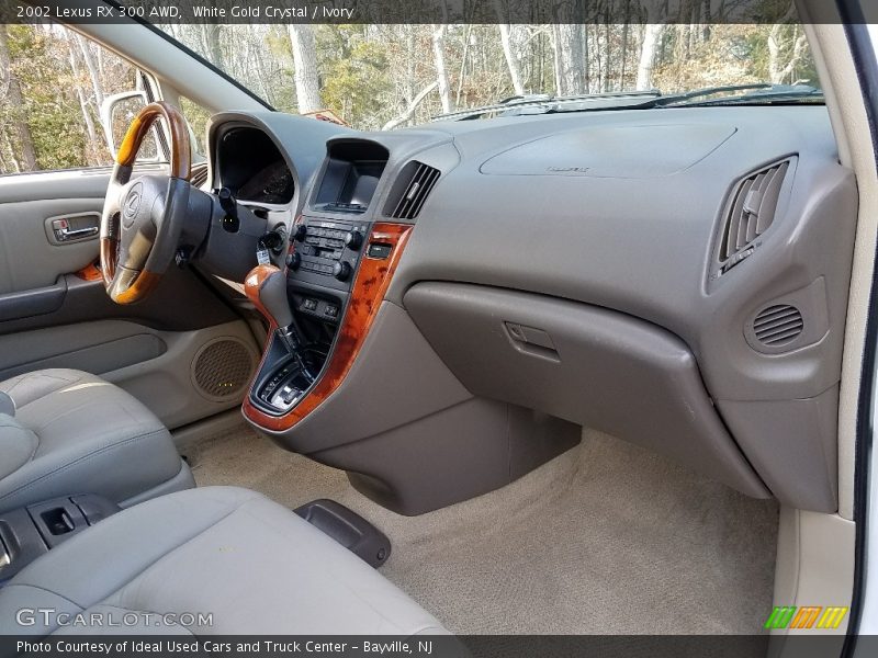 White Gold Crystal / Ivory 2002 Lexus RX 300 AWD