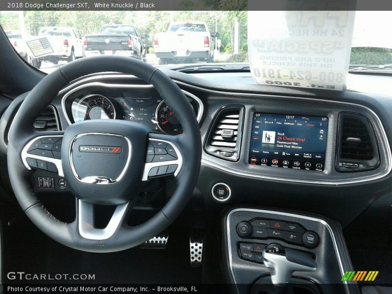 White Knuckle / Black 2018 Dodge Challenger SXT
